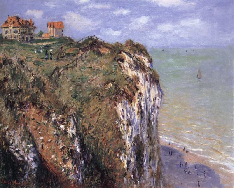 Claude Monet The Cliff at Dieppe oil painting picture